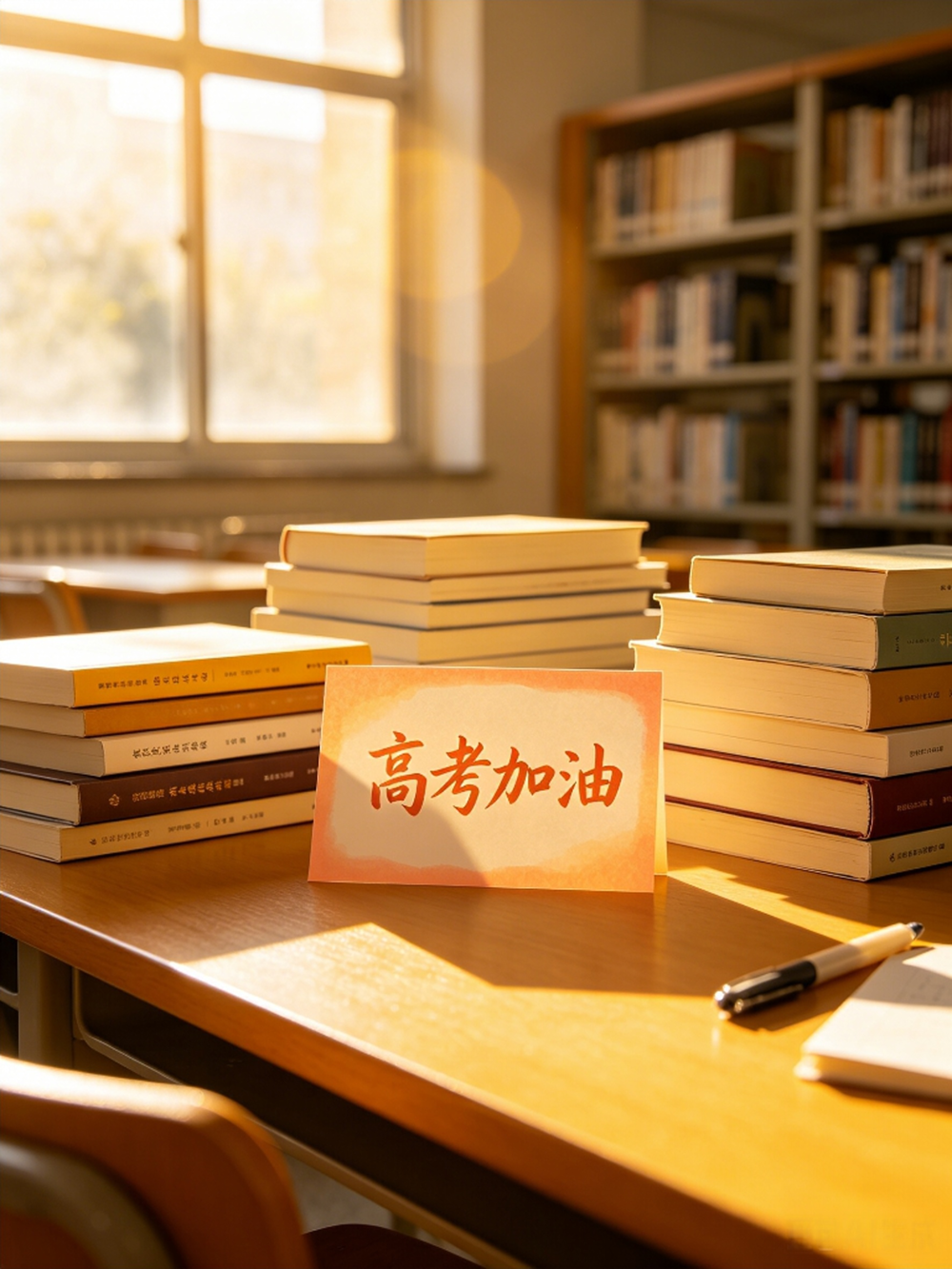 图书馆致高三学子的毕业献礼